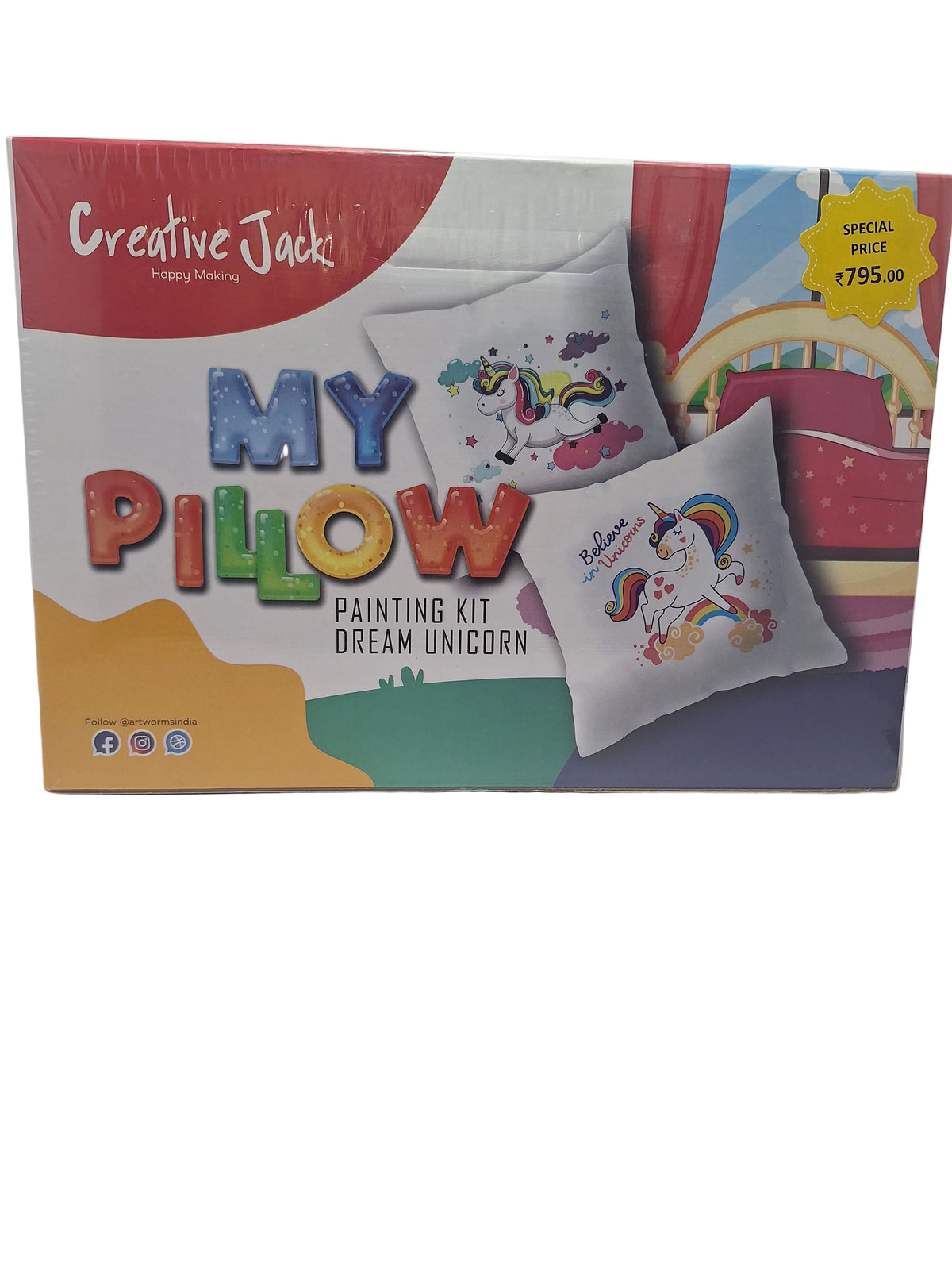 MY PILLOW UNICORN PAINTING KIT