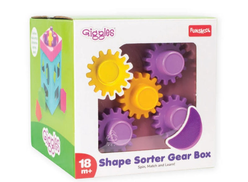 GIGGLE 1403100 SHAPE SORTER GEAR BOX
