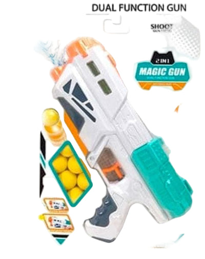 MAGIC GUN 2IN1 BALL & WATER SHOOT
