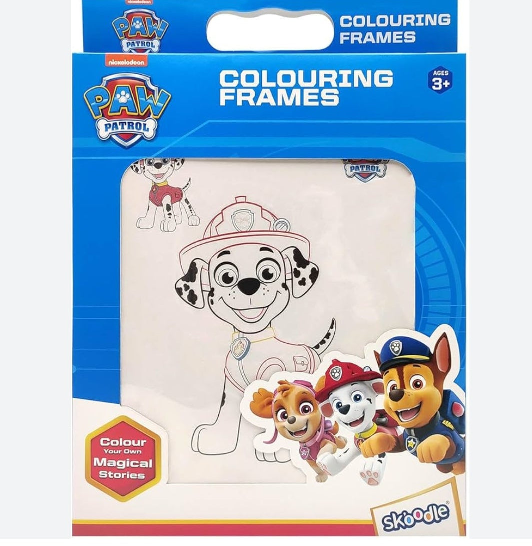 SKOODLE SP11626 PAW PATROL COLOURING FRAME