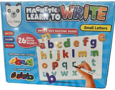 PLAY PANDA MAGNETIC LEARN TO WRITE SMALL LETTERS