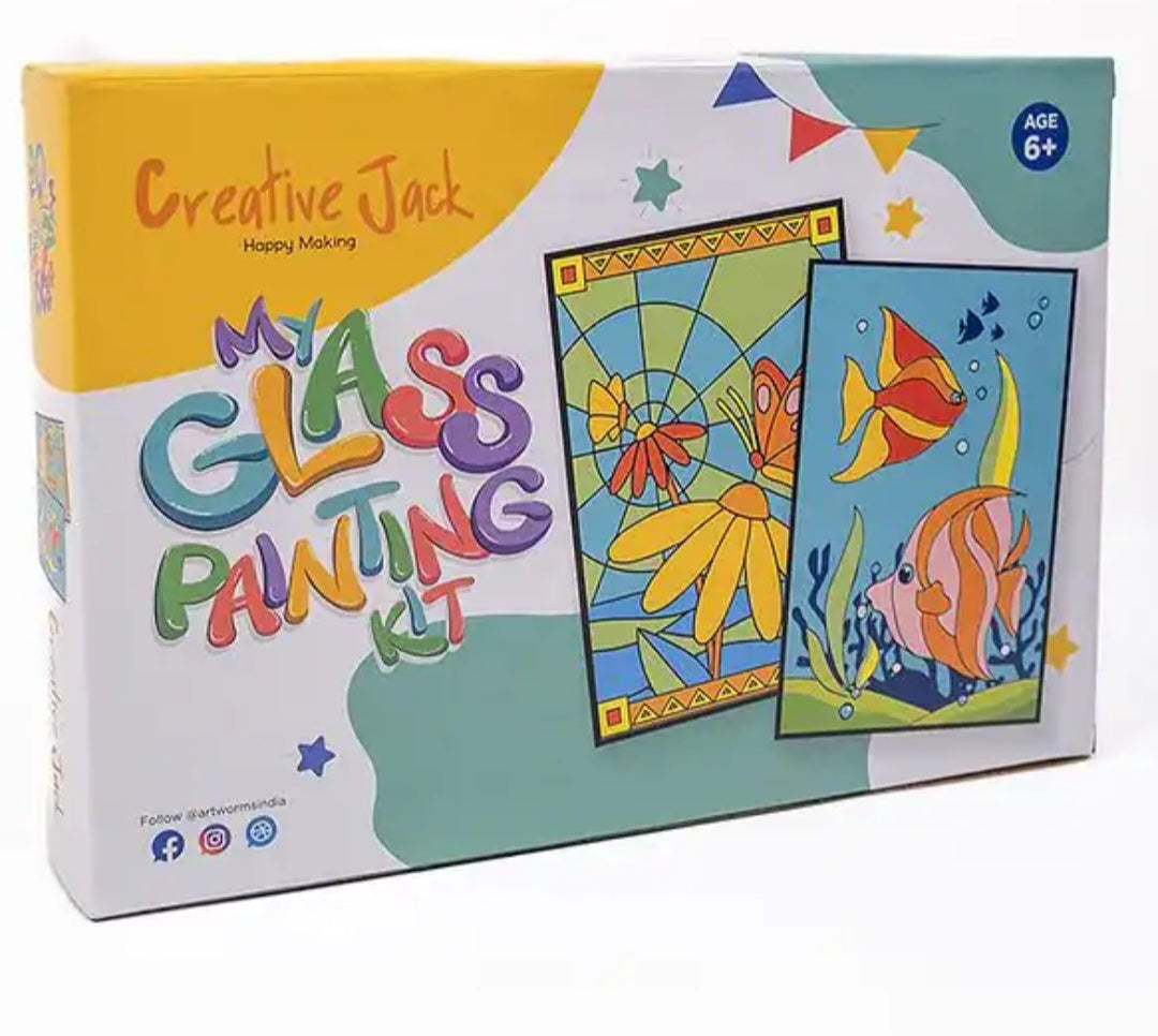 MY GLASS PAINTING KIT