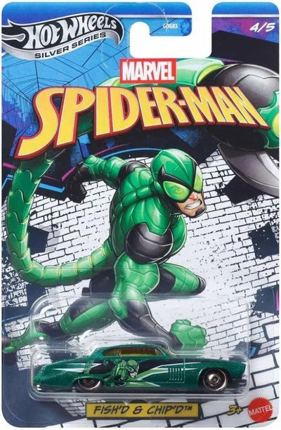 HOTWHEEL CAR GDG83 SPIDERMAN FISHD & CHIPD